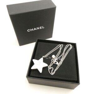 Chanel C Necklace 1 Piece CC Logo Star